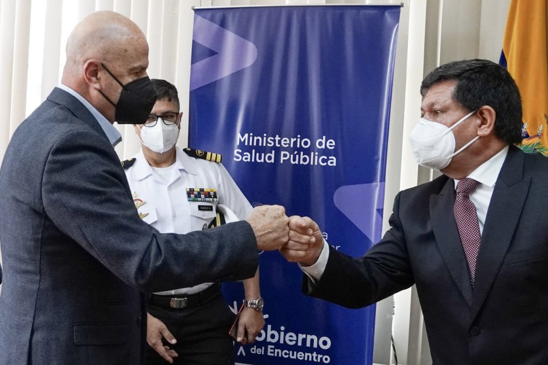 Alfredo Borrero Vicepresidente Del Ecuador Llegó A Cuenca 9724